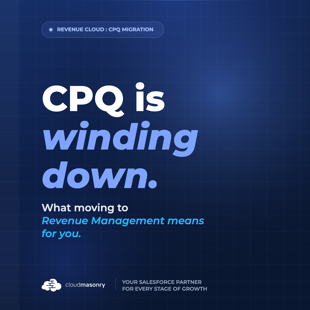 Salesforce CPQ Is Winding Down.  Should You Move to Agentforce Revenue Management Now?