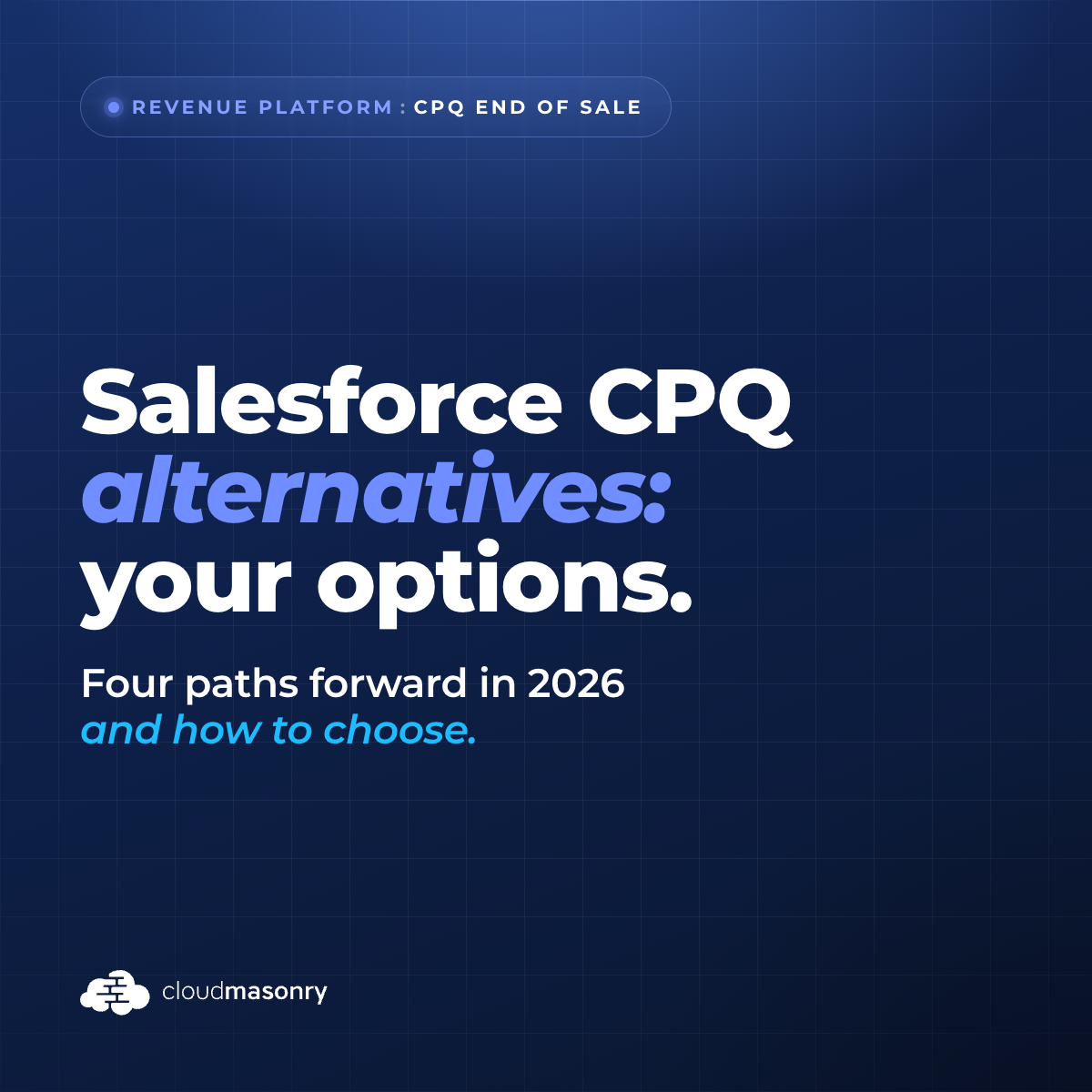 Salesforce CPQ Alternatives: Your Real Options in 2026