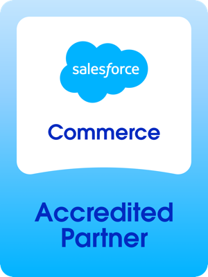 Salesforce Accredited Partner badge: Commerce