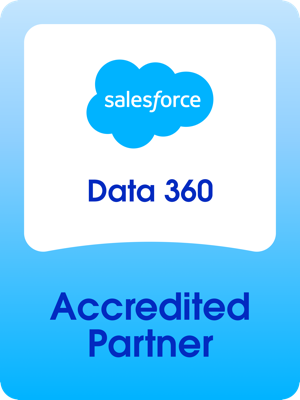Salesforce Accredited Partner badge: Data 360