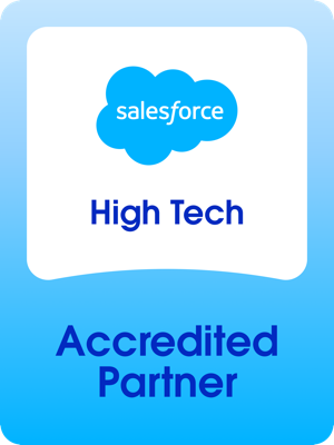 Salesforce Accredited Partner badge: High Tech