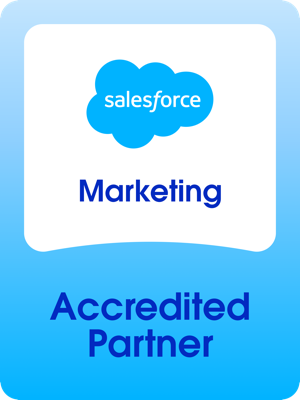 Salesforce Accredited Partner badge: Marketing