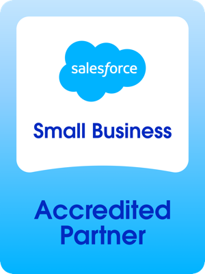 Salesforce Accredited Partner badge: Small Business